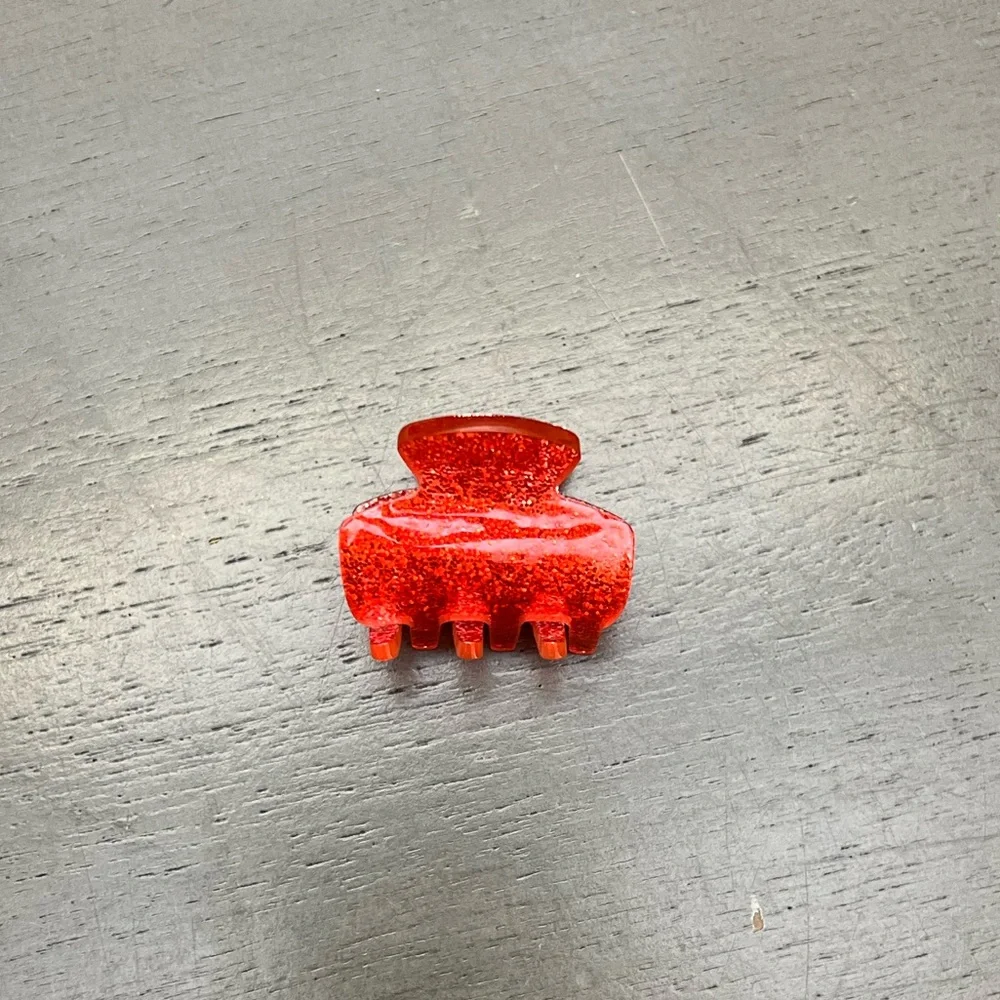 Cherry Red Glittery Mini 1.25
